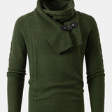 Rhys - Sweater with Detachable Shawl Collar