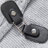 Rhys - Sweater with Detachable Shawl Collar