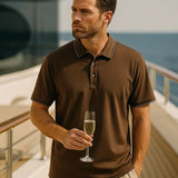 Nolan - Brown Classic Polo