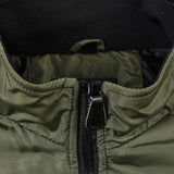 Knox - Bomber Jacket with Funnel Neck Collar