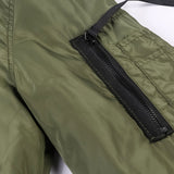 Knox - Bomber Jacket with Funnel Neck Collar