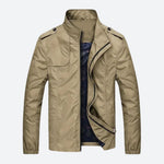 Desmond men's military jacket in Khaki, view 6