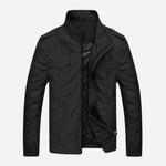 Desmond men's military jacket in Black, view 4