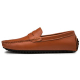 Victor - Relaxed Fit Leather Summer Loafers