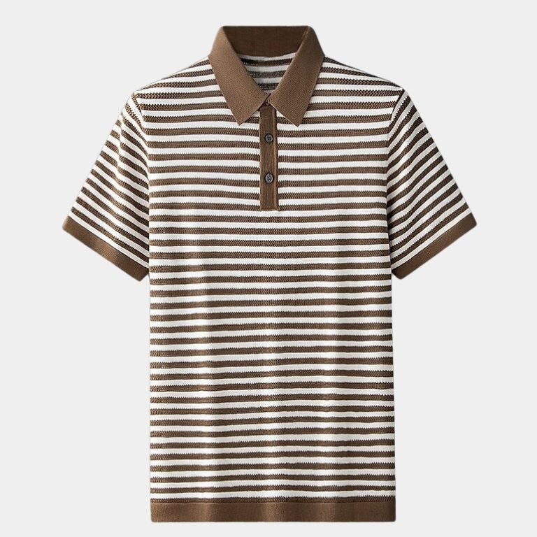 Morgan - Striped Polo Shirt