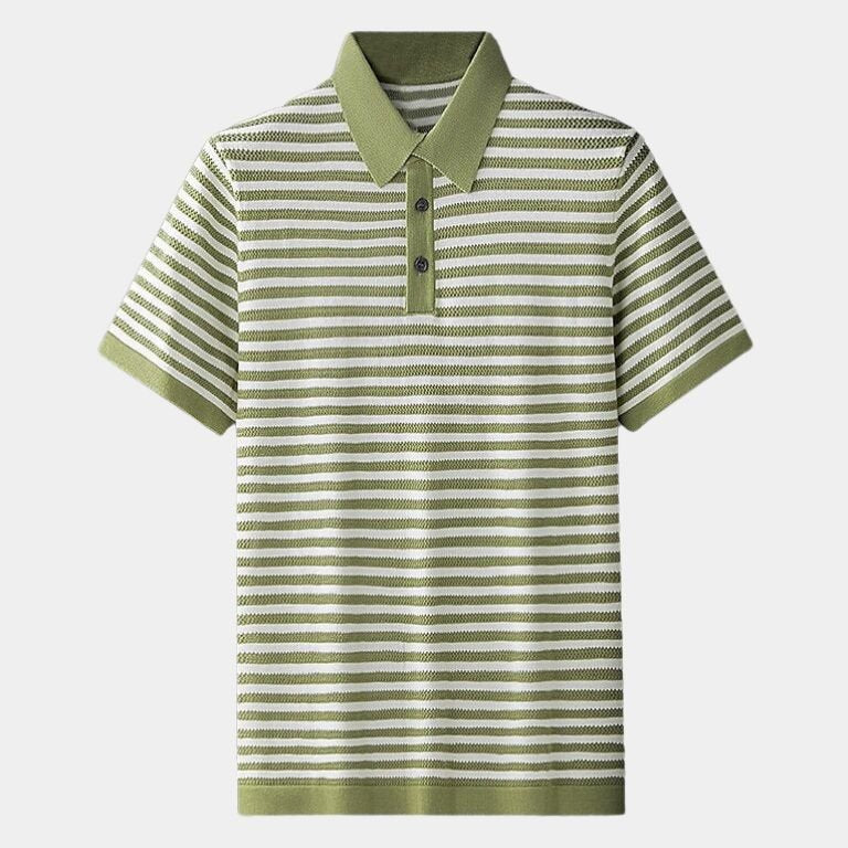 Morgan - Striped Polo Shirt