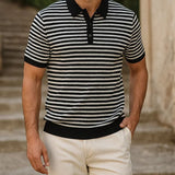 Morgan - Striped Polo Shirt