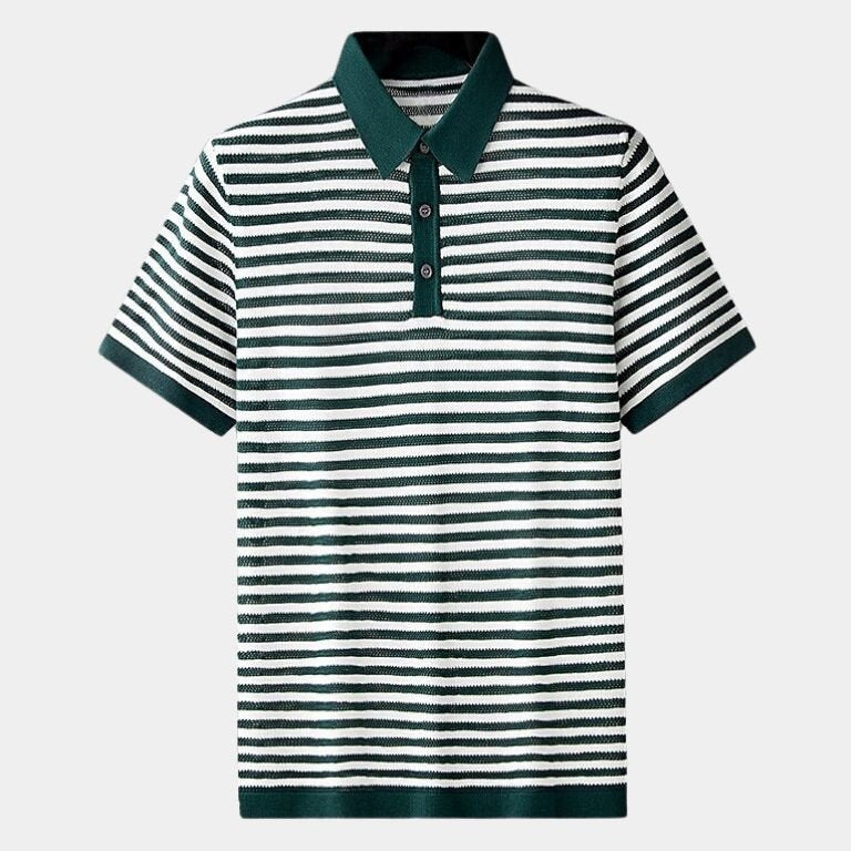 Morgan - Striped Polo Shirt