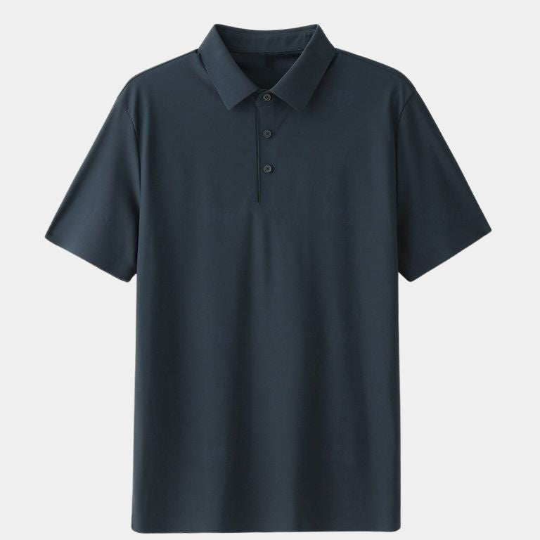 Mitchell - Sage Green Polo with Classic Collar