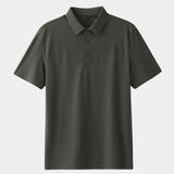 Mitchell - Sage Green Polo with Classic Collar