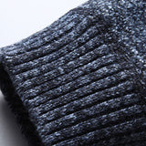 Carson - Knit Zip Cardigan with Baseball Collar