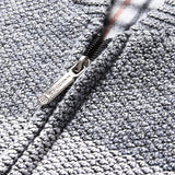 Carson - Knit Zip Cardigan with Baseball Collar