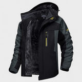 Colin - Green Hooded Outdoor Jacket