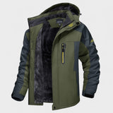 Colin - Green Hooded Outdoor Jacket