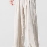 Remi - Wide Leg Linen Cotton Pants