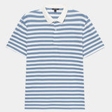 Kevin - Blue Striped Polo