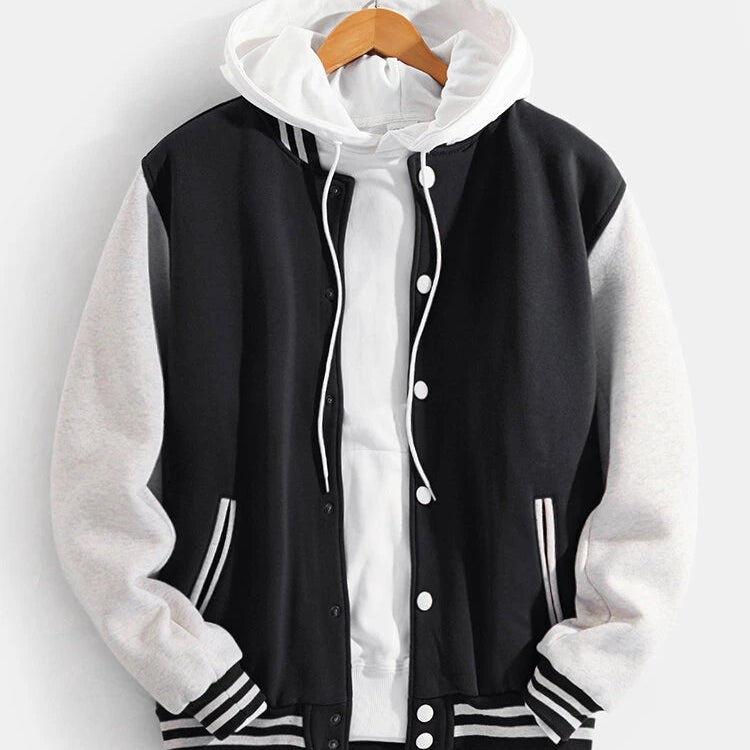 Nixon - Baseball Jacket with Contrast Trims