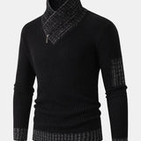 Nash - Contrast Turtleneck Sweater