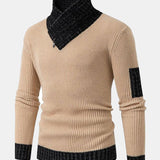 Nash - Contrast Turtleneck Sweater