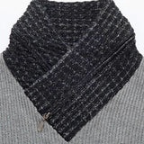 Nash - Contrast Turtleneck Sweater