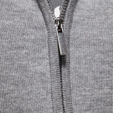 Lane - Knit Zip Collar Polo
