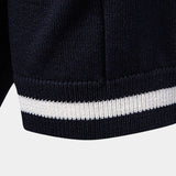 Lane - Knit Zip Collar Polo