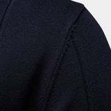 Lane - Knit Zip Collar Polo