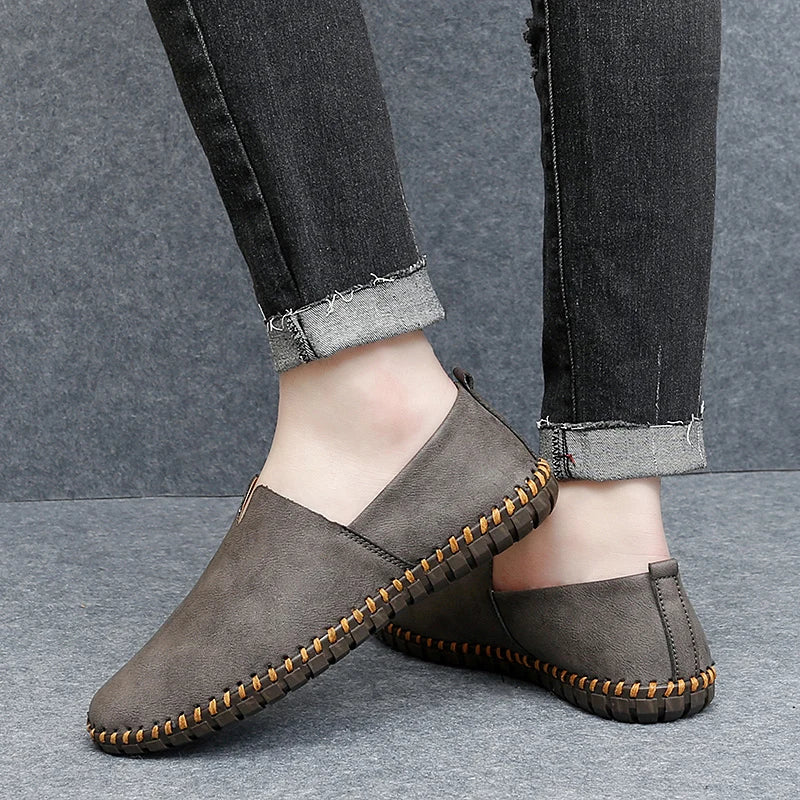 Emile - Ibiza Leather Slip-Ons