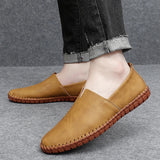 Emile - Ibiza Leather Slip-Ons