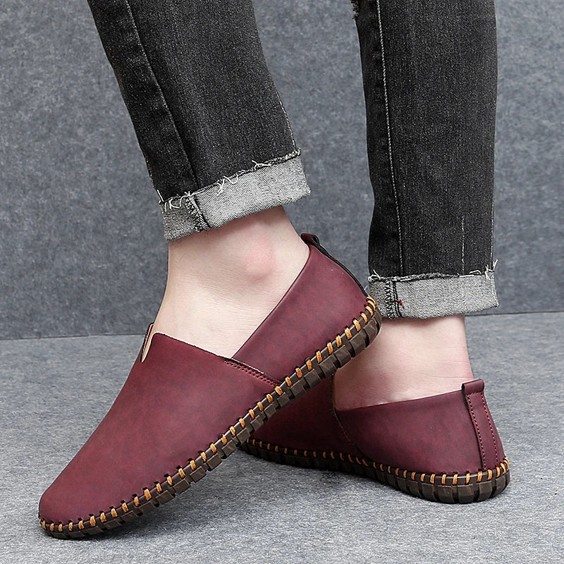 Emile - Ibiza Leather Slip-Ons