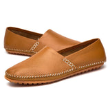 Arthur - Lightweight Leather Loafers