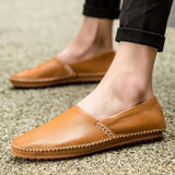 Arthur - Lightweight Leather Loafers