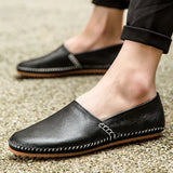 Arthur - Lightweight Leather Loafers