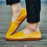 Arthur - Lightweight Leather Loafers