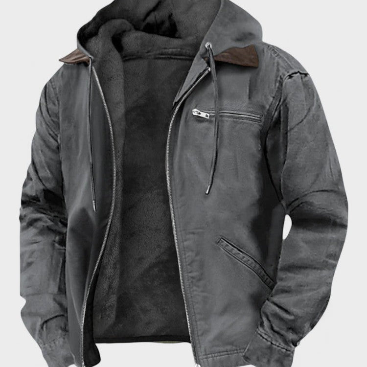 Peter - Hooded Zip-Up Jacket