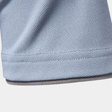 Kyle - White Polo with Contrast Stripes