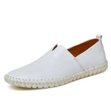 Hugo - Leather Slip-On Loafers