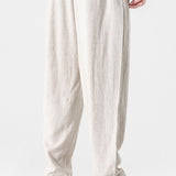 Michel - Relaxed Fit Linen Harem Pants