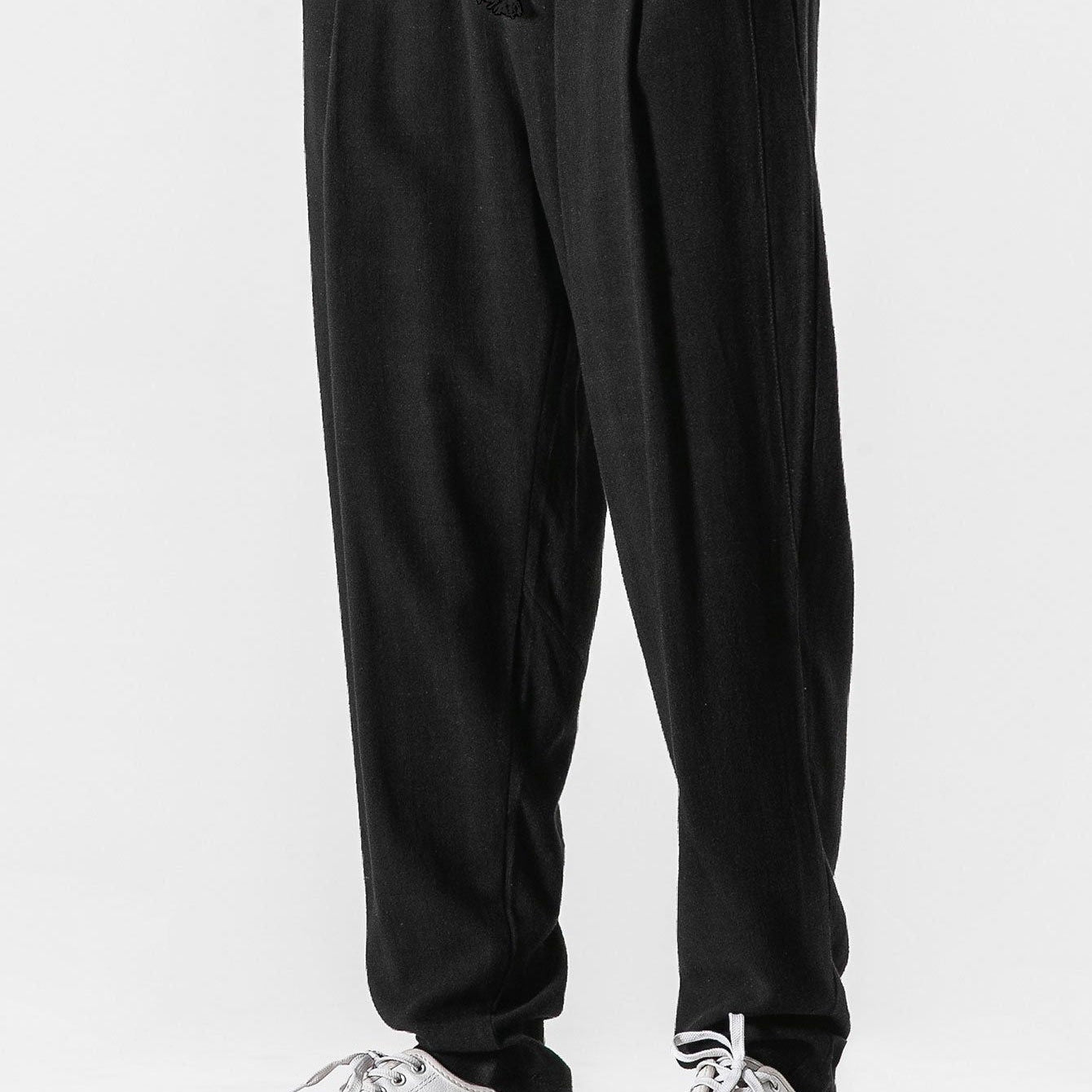 Michel - Relaxed Fit Linen Harem Pants