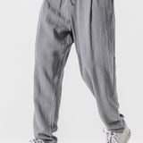 Michel - Relaxed Fit Linen Harem Pants