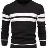 Finn - Herringbone Knit Sweater