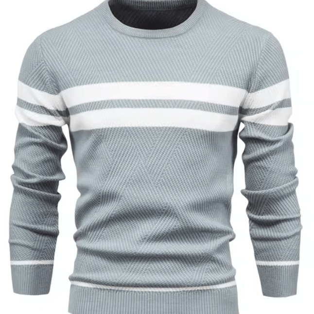 Finn - Herringbone Knit Sweater