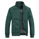 Elliott men's harrington jacket in Green, view 2
