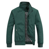Elliott men's harrington jacket in Green, view 2