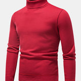Theodore - Faux Fur Lined Turtleneck Sweater
