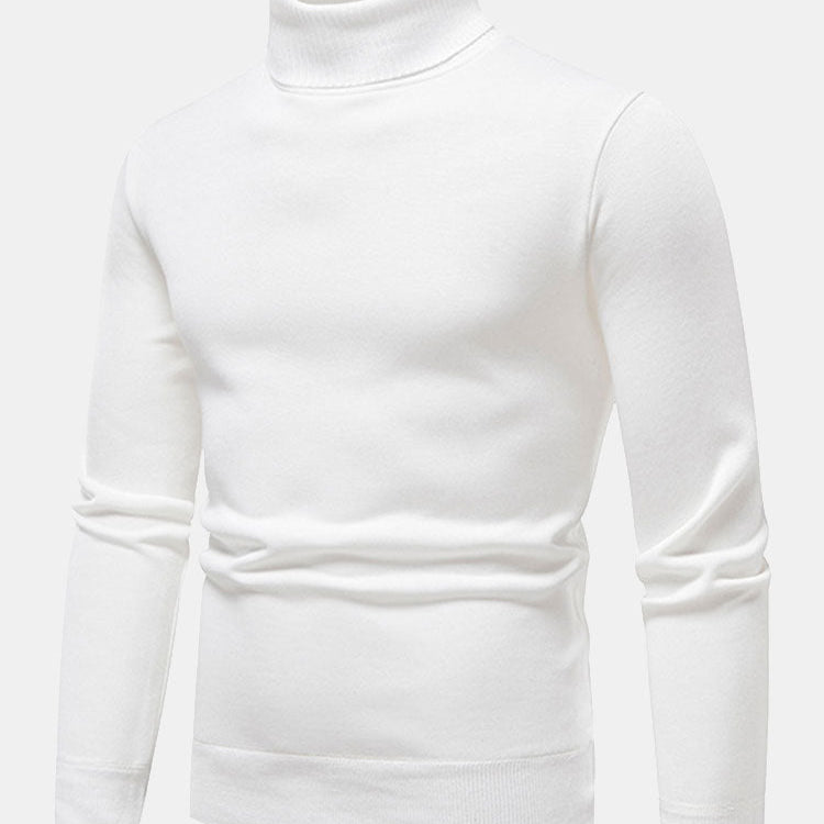 Theodore - Faux Fur Lined Turtleneck Sweater
