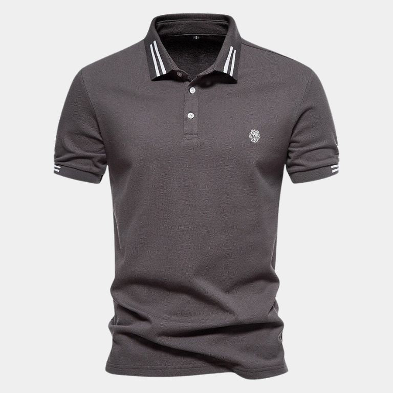 Joel - Light Blue Classic Polo