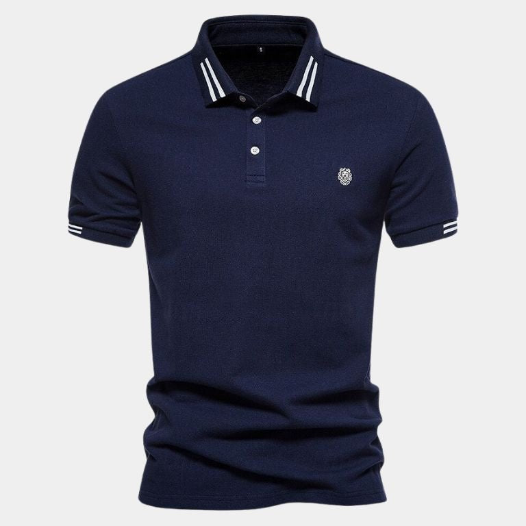 Joel - Light Blue Classic Polo
