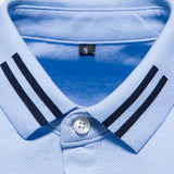 Joel - Light Blue Classic Polo