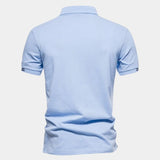 Joel - Light Blue Classic Polo